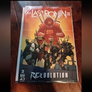T.M.N.T. The Last Ronin #2 Re Evolution 1:50 Variant Comic